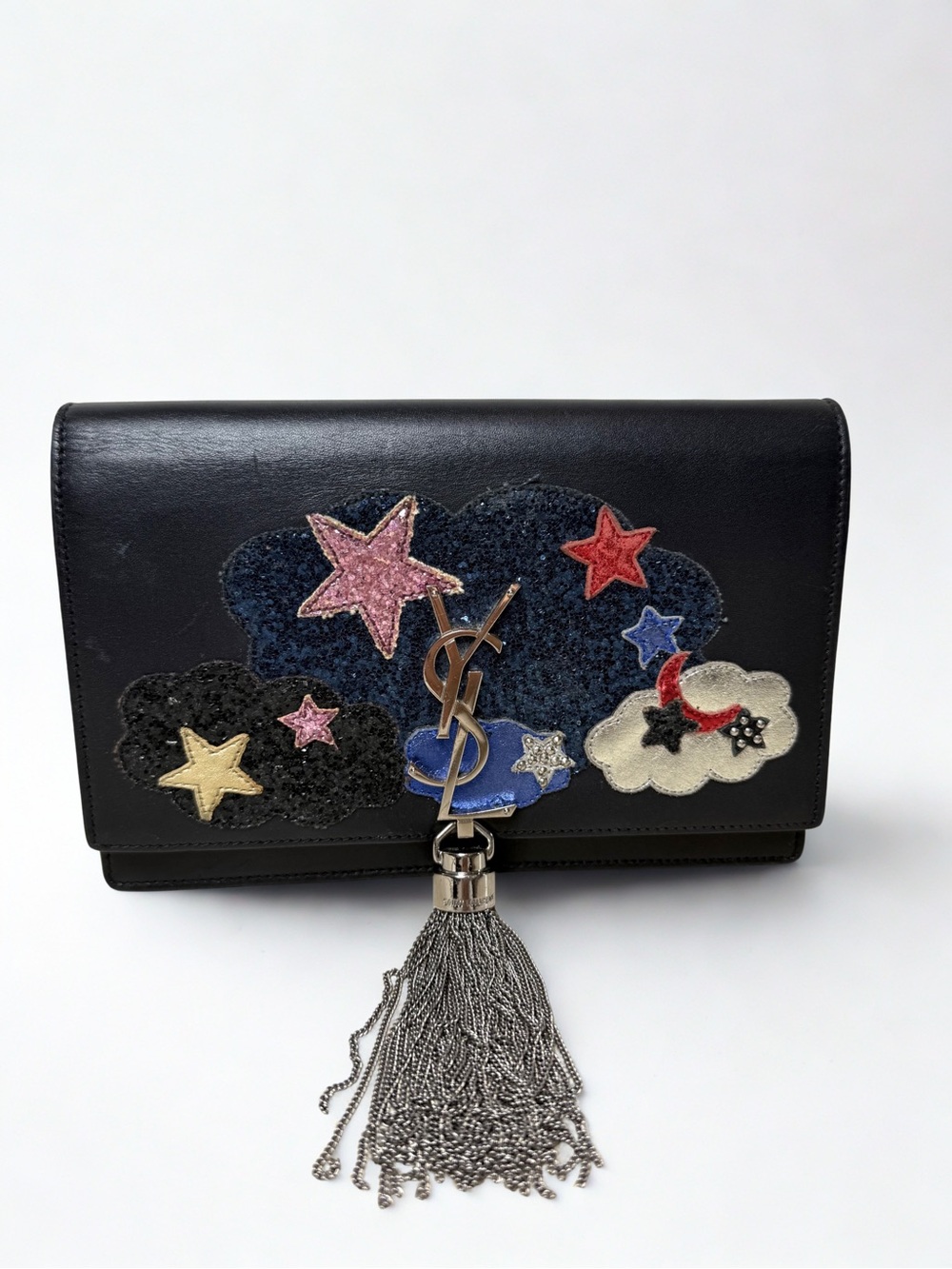 Saint Laurent Kate “Cosmic” Tassel Chain Wallet
C: 2017-2018